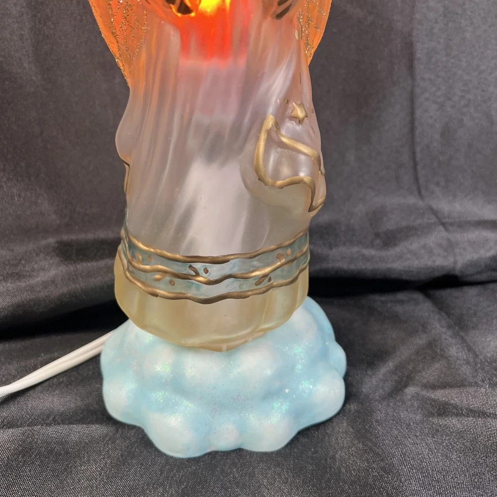 Vintage‎ Light Up Angel Figurine 11
